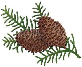 img 1 attached to Pine Cone Pattern Scrapbooking Cutting Die: Carbon Steel Embossing Stencils for DIY Craft Gifts, Scrapbook Albums, Paper Cards, and Decor