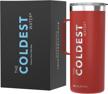 coldest coffee mug stainless cappuccino logo