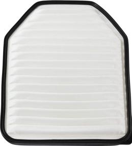 img 1 attached to 🔍 EPAuto GP348 (CA10348) Rigid Panel Air Filter Replacement for Chrysler/Jeep Wrangler (2007-2018): Extra Guard Performance