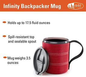 img 2 attached to GSI Outdoors Infinity Backpacker Mug: The Ultimate Trail Companion