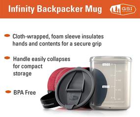 img 1 attached to GSI Outdoors Infinity Backpacker Mug: The Ultimate Trail Companion