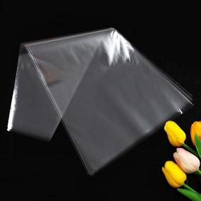 img 1 attached to Transparent Bouquet Plastic Cellophane Packaging