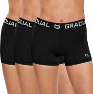 gradual spandex compression volleyball workout logo