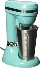 img 2 attached to 🥤 Brentwood Turquoise 15 oz Classic Milkshake Maker, Model SM-1200B