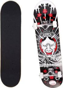 img 4 attached to 🛹 Cal 7 Standard Skateboard Complete Deck - 7.5-8-Inch