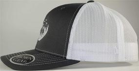 img 3 attached to Unleash your style with the HORN GEAR Trucker Hat - Mountain Hat Edition