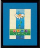 🧵 live simply - dimensions needlecrafts 6975 counted cross stitch kit logo