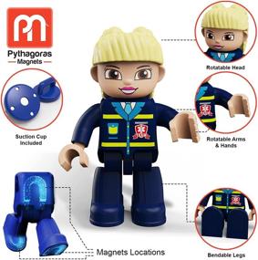 img 2 attached to 🧲 Pythagoras Magnets Magnetic Figures Kit for Enhanced SEO