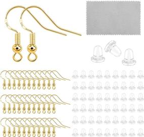 img 4 attached to Sterling Hypoallergenic Earring Jewelry Supplies