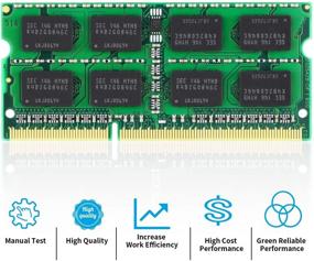 img 2 attached to 💻 Royemai 4GB DDR3 8500S 1066MHz SODIMM RAM: Reliable PC3 1066 Laptop Memory Module