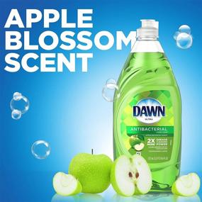 img 2 attached to 🍏 Dawn Antibacterial Apple Blossom Dishwashing Liquid - 40 oz. Single Bottle