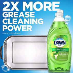 img 1 attached to 🍏 Dawn Antibacterial Apple Blossom Dishwashing Liquid - 40 oz. Single Bottle