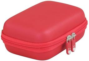 img 1 attached to Жесткий чехол Hermitshell красного цвета для переноски HP Sprocket Portable Photo Printer