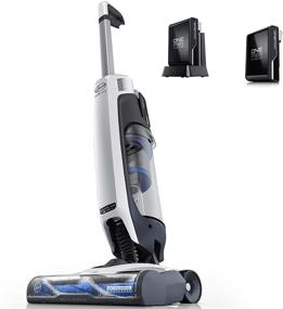 img 4 attached to Hoover ONEPWR Evolve Pet Cordless Upright Vacuum Cleaner with Extra Battery, Lightweight Stick Vac, BH53420PCE, White