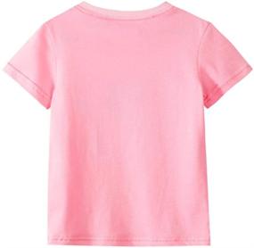 img 3 attached to 👕 Coralup Unisex Toddler Cotton Tee: Stylish Short Sleeve Tshirt Summer Tops for Boys and Girls