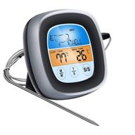 joylivecy instant read meat thermometer with 🔥 color lcd display for cooking, grilling, and smoking logo