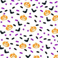 halloween confetti scatter halloween reception decoration logo