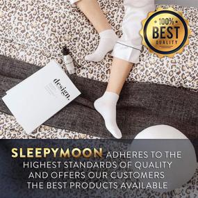 img 1 attached to 🛏️ Sleepymoon 100% Natural Cotton Duvet Cover Set - Full/Queen Size, Brown White Leopard Print, Soft & Breathable, Zipper Closure - Includes 1 Duvet Cover + 2 Pillow Shams - NO Comforter