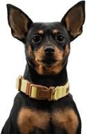 soft cotton adjustable dog collar for 🐾 small and medium dogs & cats by boddlelang logo