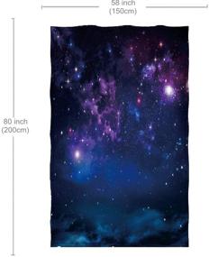 img 3 attached to Mimihome Galaxy Blanket Universe Starry