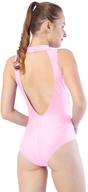 aoylisey sleeveless leotard open back bodysuits sports & fitness and other sports logo