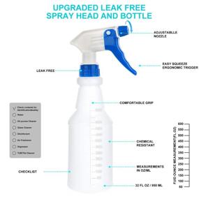 img 3 attached to Adjustable 🔧 Measurements Spraying Cleaning Solutions