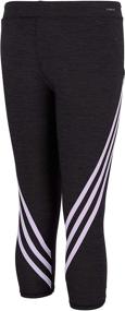 img 1 attached to Adidas Girls Iridescence Print Tight Girls' Clothing