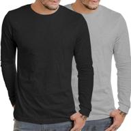 👕 coofandy men's lounge shirts: comfortable cotton clothing for stylish shirts logo