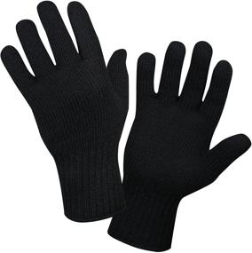 img 1 attached to Rothco Glove Liner Black Small