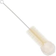 redecker flexible wire handle bottle cleaning brush, 12-5/8-inches, natural pig bristle and wool, made in germany logo