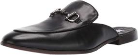 img 4 attached to Steve Madden DAZLING Black Leather Men's Shoes and Loafers & Slip-Ons