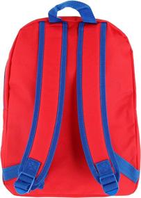 img 2 attached to Spiderman School Backpack in Red and Blue - Perfect for Marvel Fans!