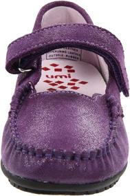 img 3 attached to 👞 Umi Moraine Uniform Moccasin for Toddler Girls' School Uniforms