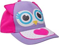 🧢 abg accessories toddler girls cotton baseball caps with 3d animal critters - enhanced seo logo