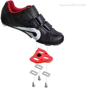 img 2 attached to 🚴 Boerte Compatible with Peloton Look Delta Cleats - Perfect for Indoor Cycling & Road Bikes - Beginner-friendly with 0/9 Degree Float - Fully Compatible with Peloton & Spin