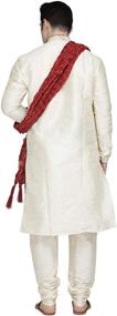 img 3 attached to 👘 Offwhite Tunic Kurta Pajama by SKAVIJ