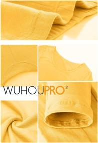 img 2 attached to 🔥 WUHOUPRO Womens Ultra Soft Thermal Underwear Long Johns: Luxuriously Fleece Lined for Maximum Comfort