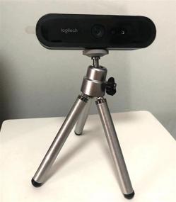 img 1 attached to Webcam Mini Tripod For Microsoft LifeCam Studio 1080P HD Webcam/Logitech Webcam C930E