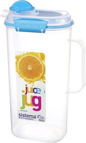 img 2 attached to 🧃 Convenient and Versatile KLIP IT Juice Jug - 67.6oz Capacity for All Your Beverage Needs