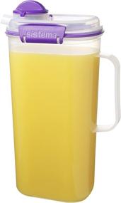 img 1 attached to 🧃 Convenient and Versatile KLIP IT Juice Jug - 67.6oz Capacity for All Your Beverage Needs