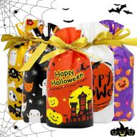 halloween drawstring cookie wrapping supplies logo