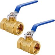 🔐 solid brass heavy-duty valve switch logo