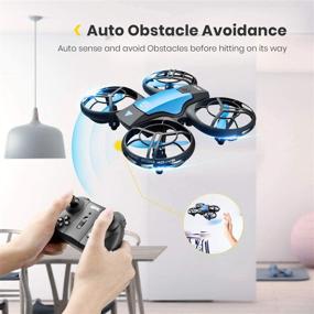 img 3 attached to 🚁 Enhanced 4DRC V8 Mini Drone for Kids Beginners with 3 Batteries - Hand Operated/Remote Control Helicopter Quadcopter, Altitude Hold, Headless Mode, Throwing GO, 3D Flip, Auto Hover - Ideal Toy Gift for Boys & Girls