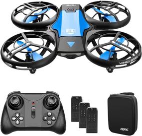 img 4 attached to 🚁 Enhanced 4DRC V8 Mini Drone for Kids Beginners with 3 Batteries - Hand Operated/Remote Control Helicopter Quadcopter, Altitude Hold, Headless Mode, Throwing GO, 3D Flip, Auto Hover - Ideal Toy Gift for Boys & Girls