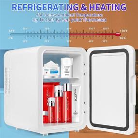 img 3 attached to Portable Refrigerator Freon Free Thermoelectric Cosmetics