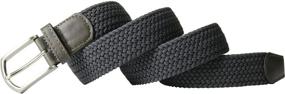 img 2 attached to ☕👔 Weifert Coffee Men's Accessories - Stretchy Elastic Braided