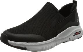 img 4 attached to Skechers Banline Oxford Charcoal Black