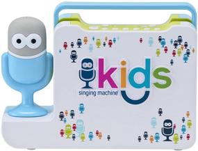 img 4 attached to 🎤 SMK480M Singing Machine Kids Portable Bluetooth Sing-Along Speaker with Wired Microphone