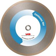 supreme grade mk diamond 156651 mk-215gl 🔪 7-inch diamond blade - ideal for precision glass cutting logo