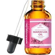 🌺 leven rose's maracuja oil: 100% natural, nourishing moisturizer for hair, skin, and nails - 1 oz logo